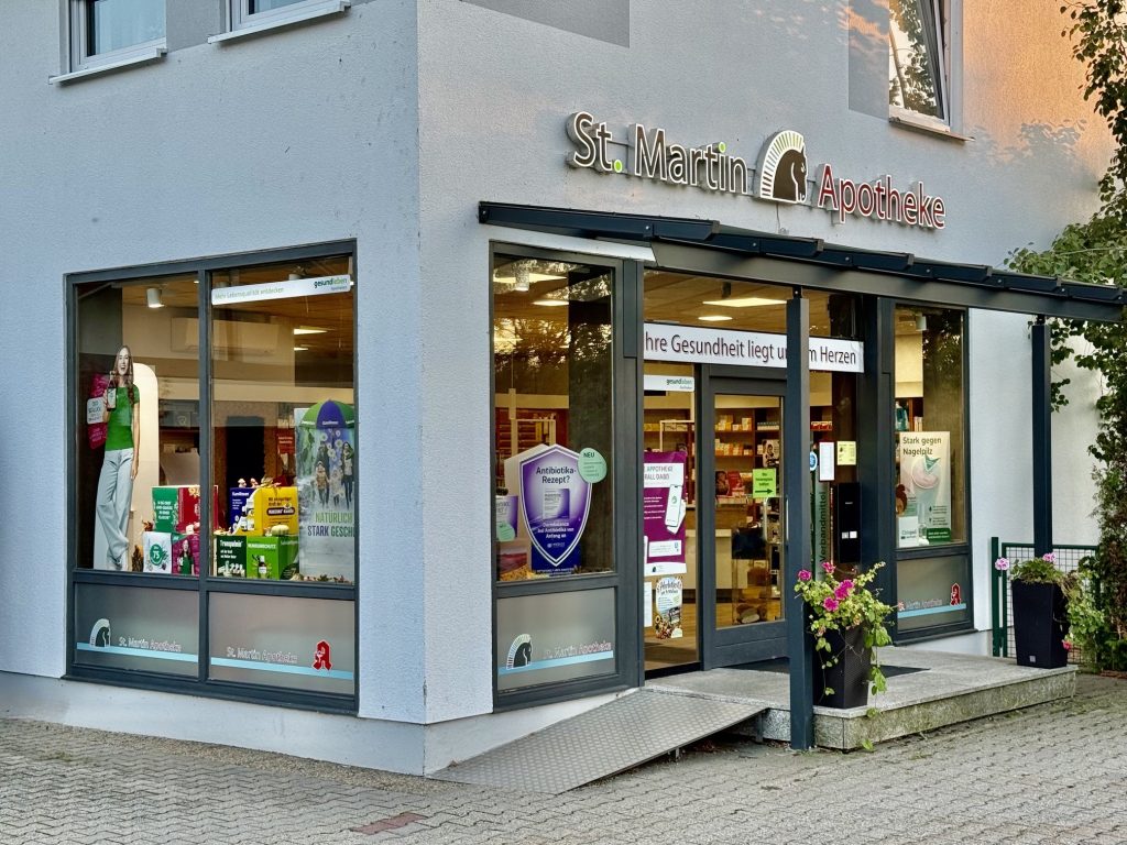 Filiale der St. Martin Apotheke von Außen